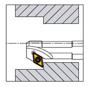 Barre d'alésage S25R SDZCR 11 Boring Bar