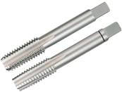 Jeu de 2 tarauds main HSS DIN 5157 rectifié étagé filetage gaz BSP 1" x 11