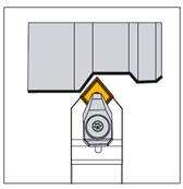 Porte outil de tournage DCMNN 2525 M12 External Turning Holder