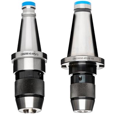 Mandrin de perçage monobloc auto-serrant ISO 40 & ISO 50