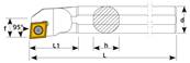 Barre d'alésage S25T SCLCR 09 Boring Bar