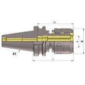 Mandrin à pinces à fort serrage BT40 UPMC20 80 AD G6.3@15000