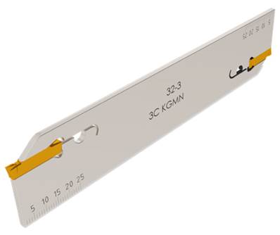 Lame de tronçonnage Block for blades 26-3