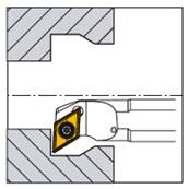 Barre d'alésage lubrifié A10J SDUCR 07 Boring Bar (Cooled)