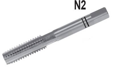 Taraud main filetage unifié ANSI B1.1 UNC 1.7/8 x 4.5 - N°2