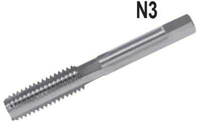 Taraud main filetage unifié ANSI B1.1 UNC 1.7/8 x 4.5 - N°3