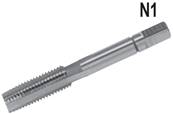Taraud main rectifié étagé gaz DIN 5157 Co5 BSP 1" x 11 - N°1