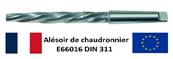 Alésoirs de chaudronnier E66016-DIN 311 HSS M2 conicité 1/10éme CM1 Ø10