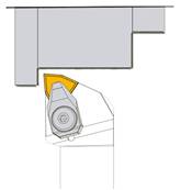 Porte outil de tournage exterieur 95° DWLNR L 100 - L1 26