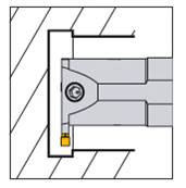 Porte outil de tronçonnage S40T 3C-R S229 Grooving Holder