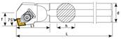 Barre d'alésage S40T DCKNR 12 Boring Bar