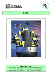 Catalogue des machines profile